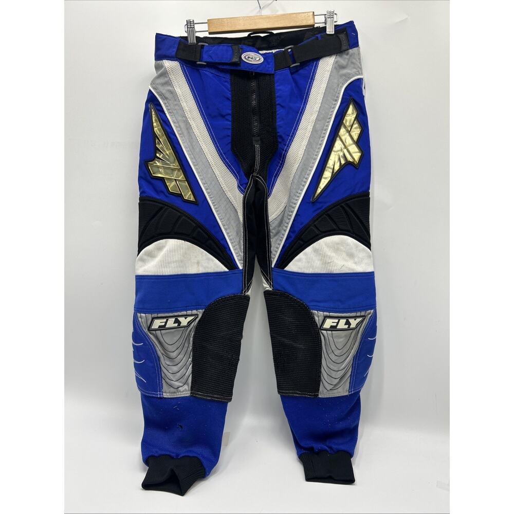 FLY Racing Motocross Pants Men’s Size 36 OFFROAD Riding MULTICOLOR